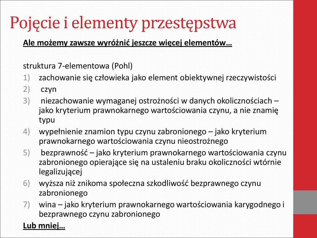 Struktura Przest Pstwa Ppt Pobierz